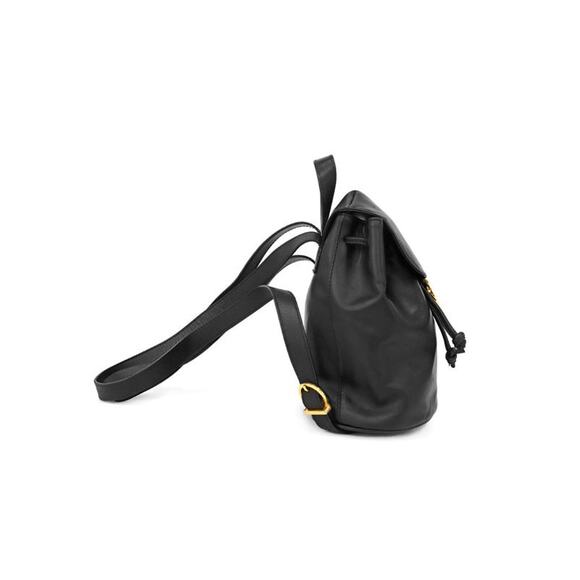 FERRAGAMO Black Double Gancini Backpack A-A26459 - Picture 3 of 10